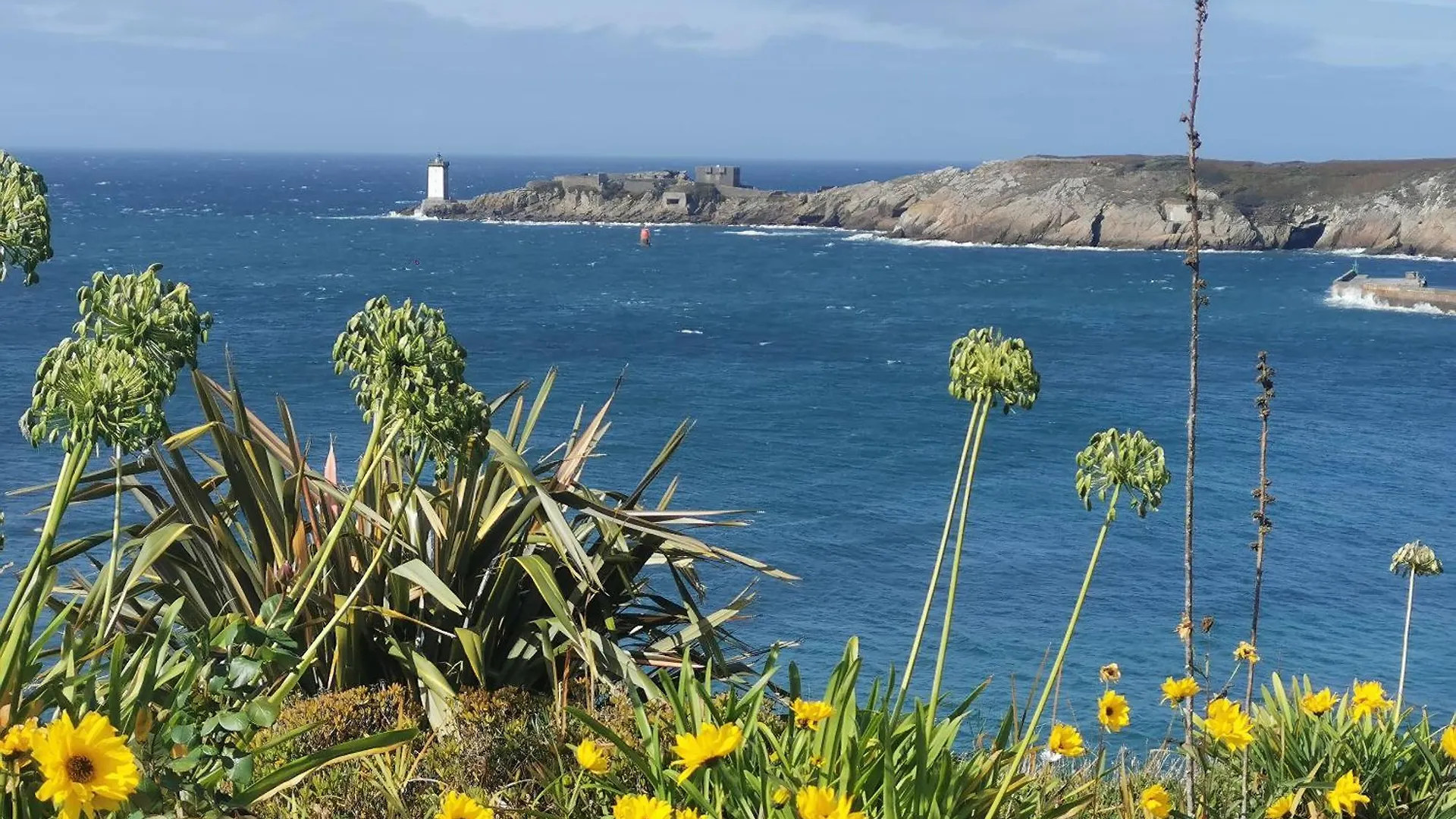 Belle Vue Pointe St Mathieu Avec Piscine Chauffee, 100 M Plage Et Gr34 Le Conquet 0*,