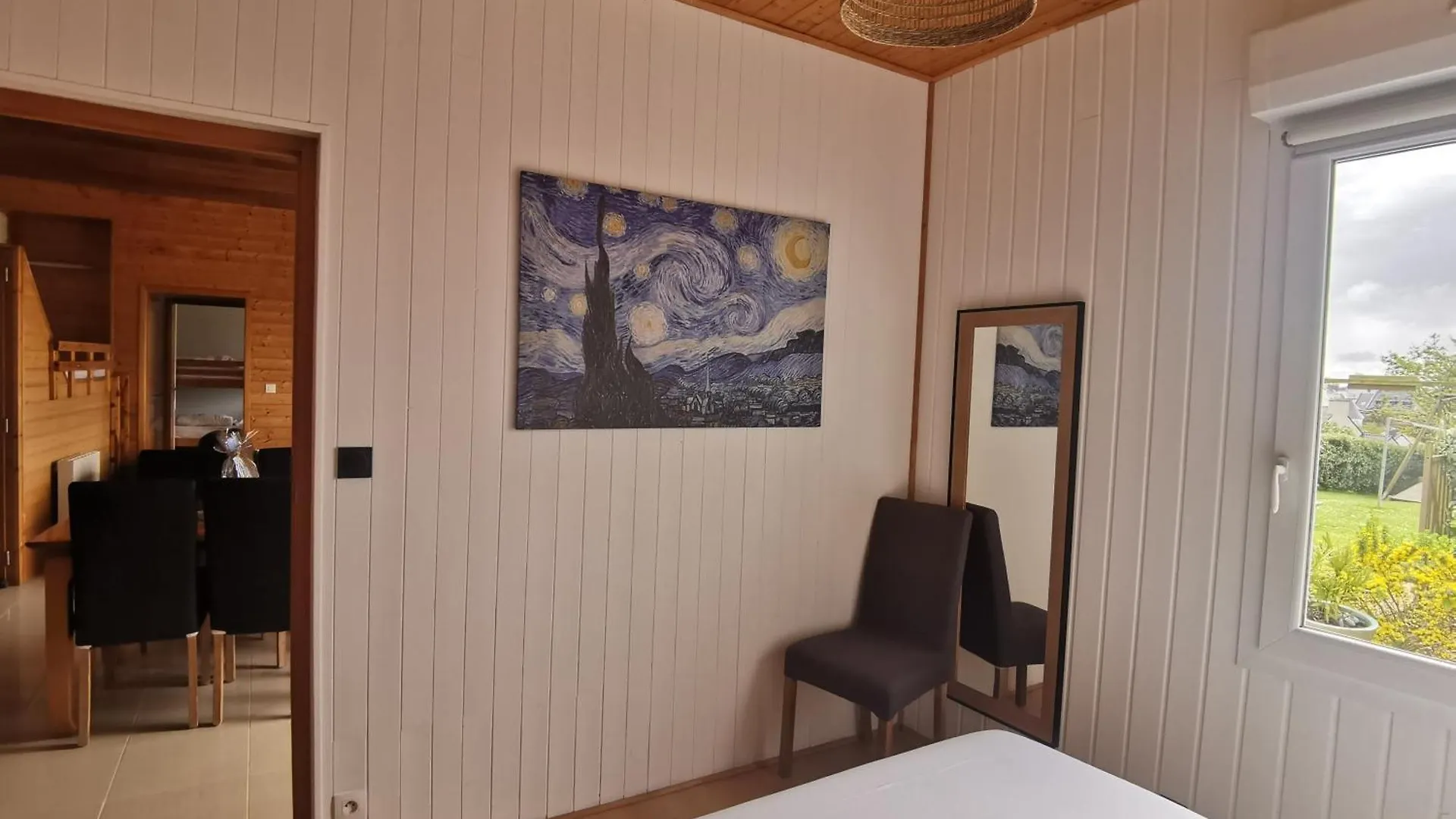بيت للعطل Belle Vue Pointe St Mathieu, Piscine Chauffee, 100 M Plage Et Gr34 لي كونكي فرنسا